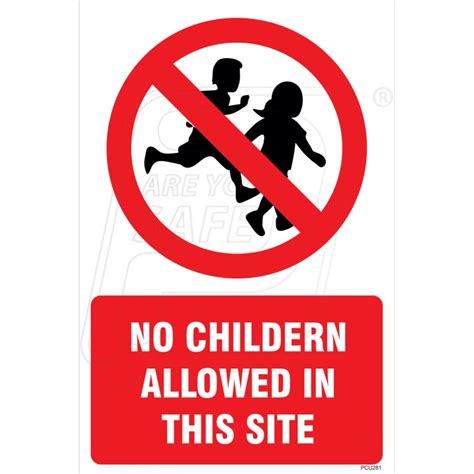 Sorry No Children Allowed Sign New Signs Vrogue