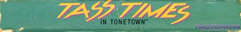 Tass Times In Tonetown Cover Art Side Cover Pixelatedarcade