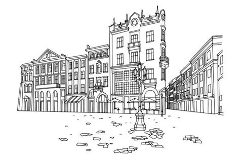 5400 Europe City Square Stock Illustrations Royalty Free Vector