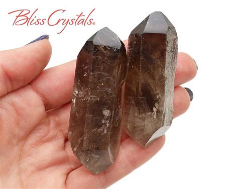 1 Large Dt Rough Smoky Quartz Point Healing Crystal And Stone Smoky