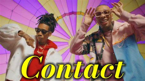 Wiz Khalifa Contact Feat Tyga Official Music Video Youtube