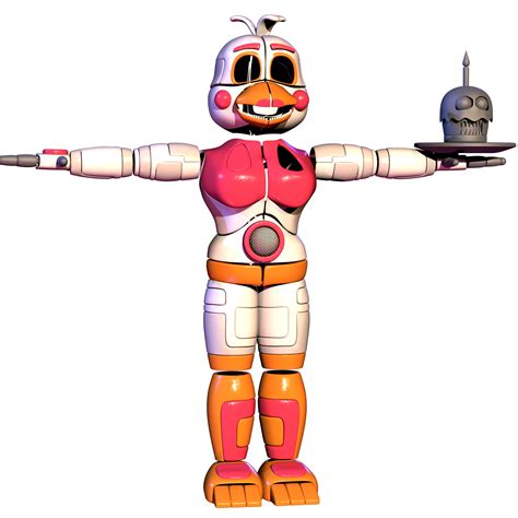 funtime chica v4 but it s just the suit by the