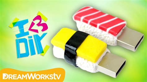 Diy Sushi Usb Flash Drives With Puddingfishcakes I ♥ Diy Youtube