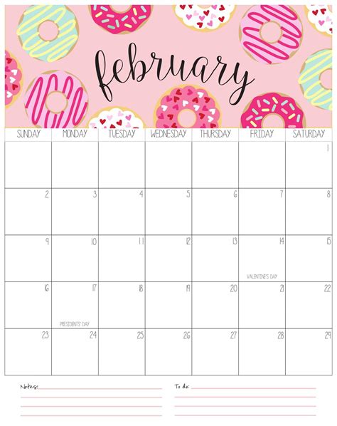 The next february 2021 calendar features a feminine design. Online Free Printable February 2020 Calendar - Net Market ...