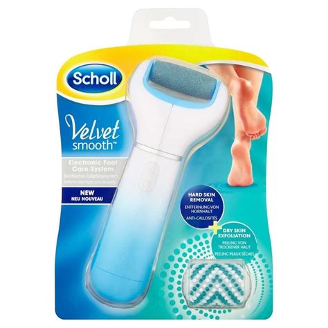 Scholl Velvet Smooth Electronic Marine Minerals Foot File Foot File
