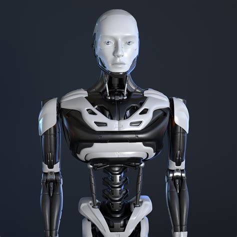 Robô Masculino Android Sci Fi Modelo 3d Turbosquid 1656790