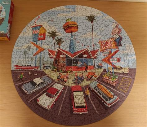 Billys Burgers 1000 Piece From Modern Puzzles One Of Their Newer Ones