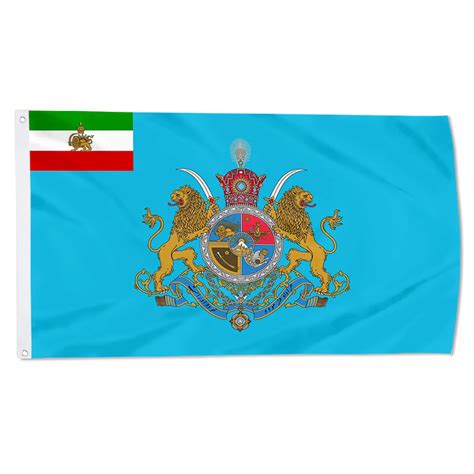 Standard Of The Shahanshah Of Iran Flag Custom Flag Australia