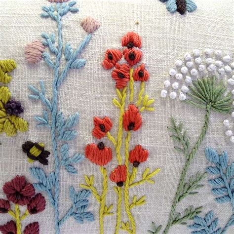 Country Fayre Embroidered Cushion Embroidered Cushions Cross Stitch