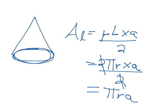 Explication De Laire Latérale Du Cône Math Showme