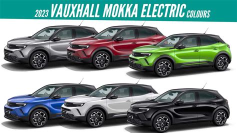 2023 Vauxhall Mokka Electric All Color Options Images Autobics
