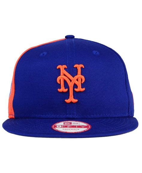 Lyst Ktz New York Mets Panel Pride 9fifty Snapback Cap In Blue For Men