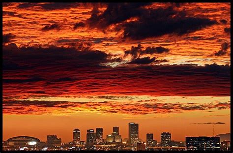 Arizona Sky The Best Sunsets In The States Phoenix Skyline