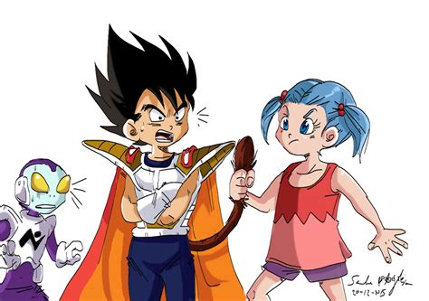 when bulma meet vegeta by sandra delaiglesia on deviantart