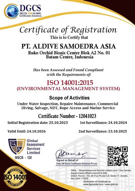 iso 14001 2015 registration certification service at rs 2999 certificate in new delhi