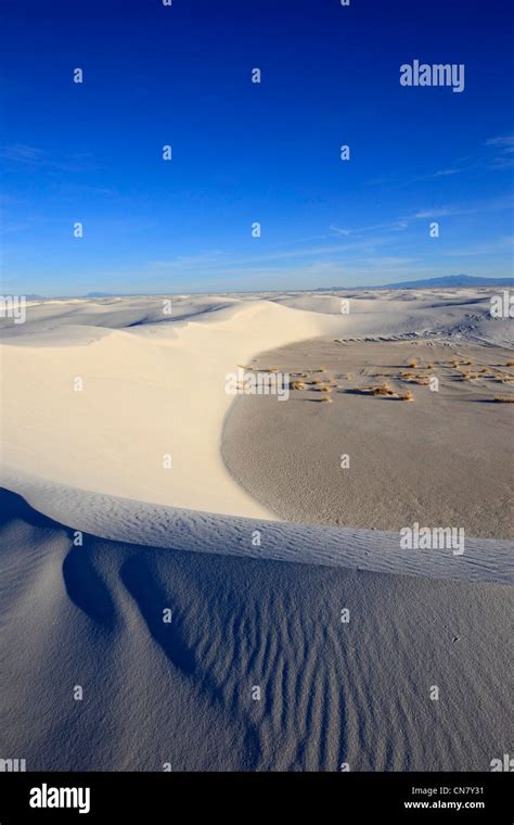 United States New Mexico Gypsum Desert White Sands National Monument