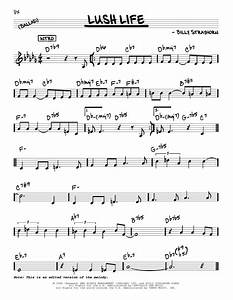 John Coltrane Lush Life Sheet Music Notes Chords In 2022 Sheet Music