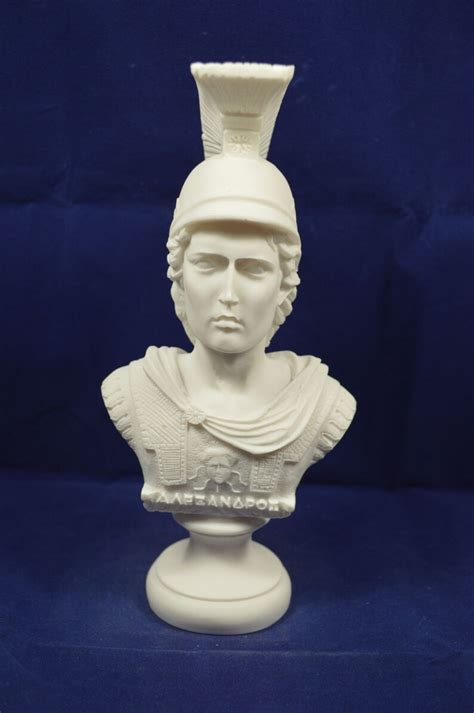 Alexander The Great Bust Sculpture Macedonian King Etsy Australia