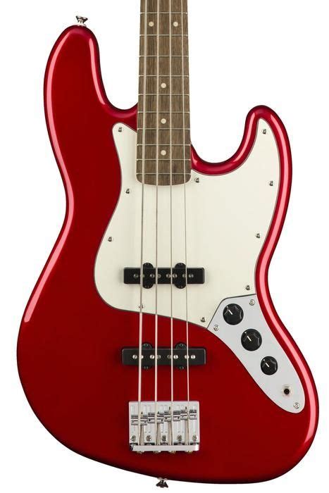Fender Squier Contemporary Jazz Bass Dark Metallic Red — Bananas At