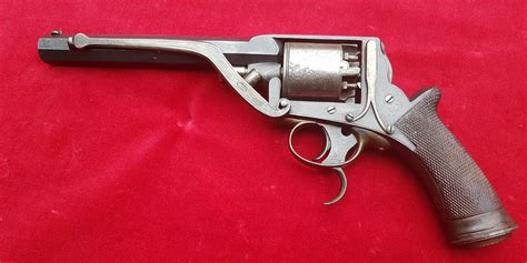 X X X Sold X X X Australian Double Trigger Tranter Percussion Revolver