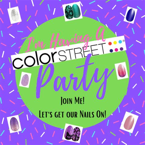 I'm having a Color Street Party! | | Color street party, Color street, Im hosting a color street ...