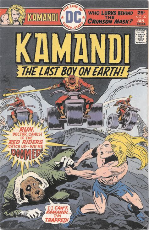 Kamandi The Last Boy On Earth 37 Vg Dc Low Grade Comic Jack Kirby
