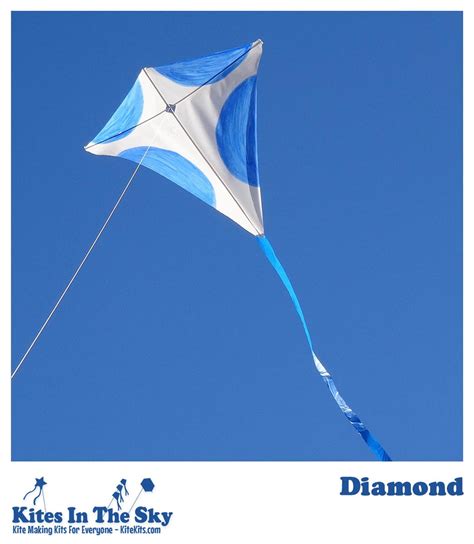 Diamond Kite Kit Kites In The Sky