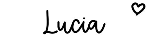 Lucia Name Meaning Origin Variations And More