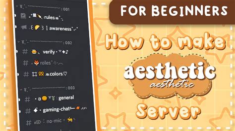 How To Make An Aesthetic Discord Server For Beginners 🌙 2022 Youtube