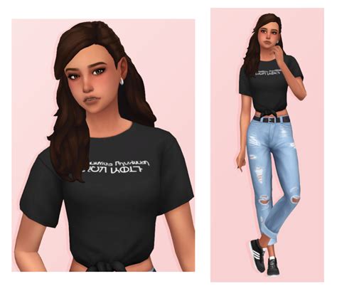 Sims 4 Cc Female Shirts