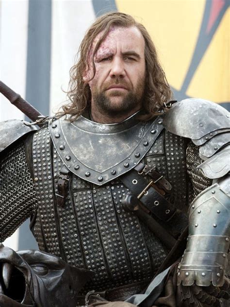 Sandor Clegane Nicknamed The Hound Is The Younger Brother Of Ser Gregor Clegane And A