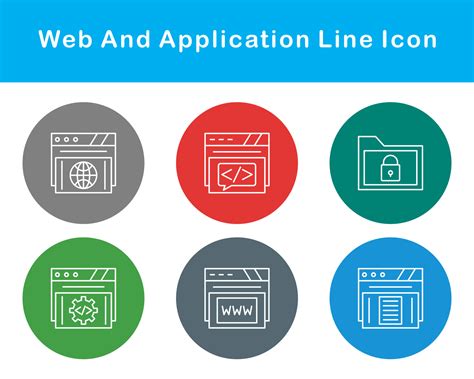 Web And Application Vector Icon Set 20652170 Vector Art At Vecteezy