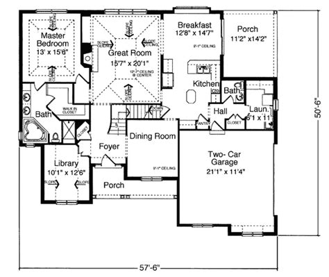 Click on image to view pdf. Ram 2500 One Story 2500 Sq Ft House Plans, one level home plans - Treesranch.com