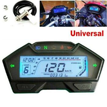 Temperature Engine Oil Display Motorcycle Naked Car Modified Lcd