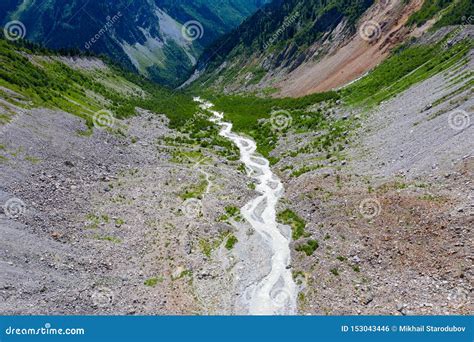 Caucasus Mountains On The Border Of Russia And Georgia Chalaat Pass