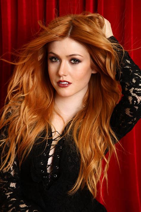 Check out redhead hottie Katherine McNamara playing on her ...