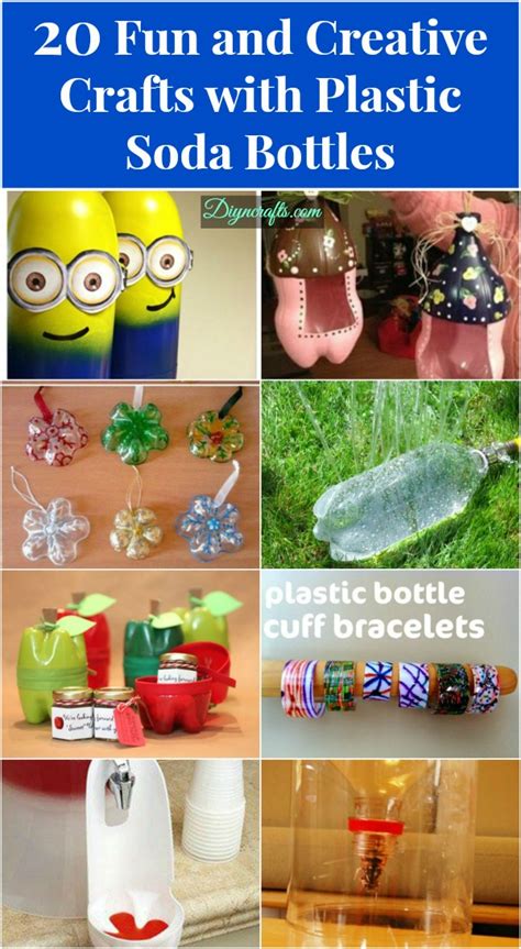 20 Fun And Creative Crafts With Plastic Soda Bottles Diy