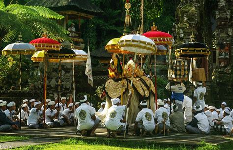 Bali En Fête à Loccasion Du Nouvel An Balinais