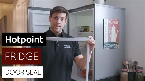 How To Replace Your Fridge Freezer Door Seal By Hotpoint Youtube