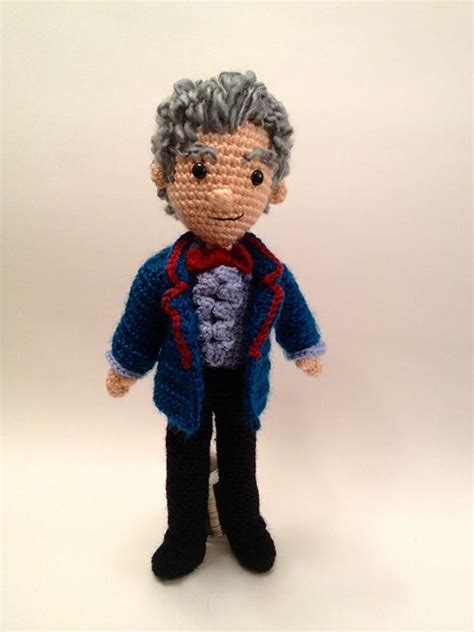 Third Doctor Who Pattern By Allison Hoffman Crochet Doll Doctor Who