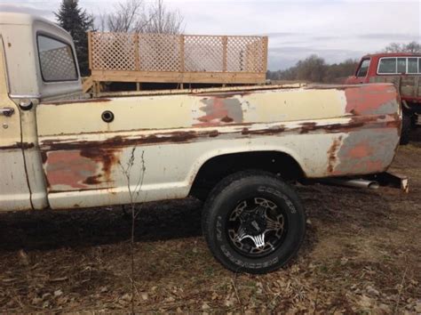 1968 Ford 34 Ton 4x4 Pick Up Truck Project No Reserve For Sale Ford
