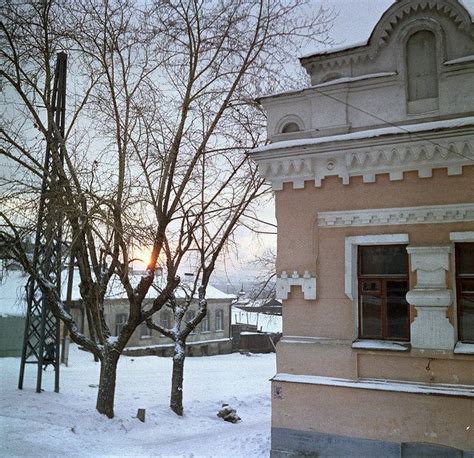 Color Photo Of The Exterior Of The Ipatiev House Taken In 1975 The