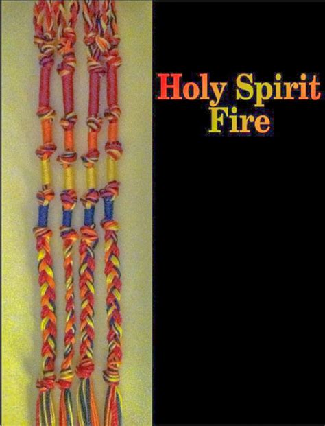 Ruach Hakodesh Holy Spirit Fire Tzitzits Etsy