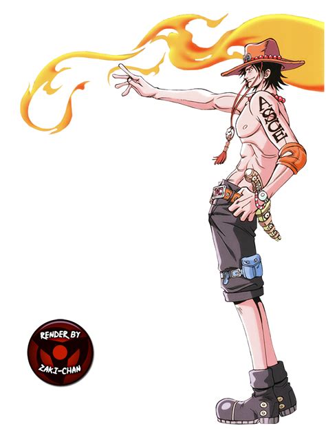 Render Portgas D Ace One Piece