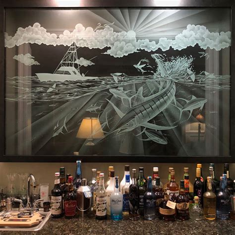 Glass Etching Service By Glass Menagerie Inc Art Studio