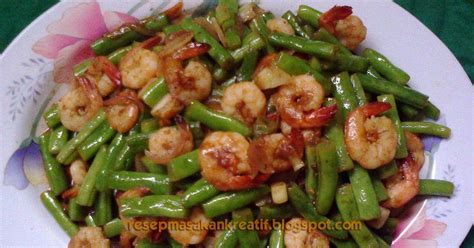 Resep masakan indonesia adalah resep masakan khas dari daerah indonesia. RESEP TUMIS UDANG SAYUR BUNCIS | Resep, Masakan indonesia ...