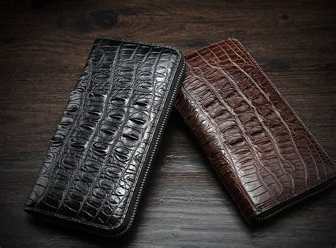 Crocodile Leather Wallet Is The Best Birthday T For Him
