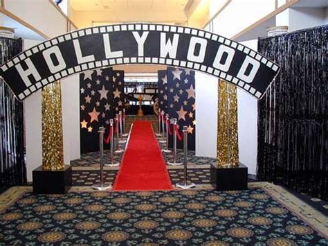 Hollywood Theme Props By The Prop Factory Via Flickr Hollywood Party
