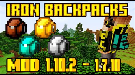 10 Best Useful Minecraft Backpacks Mods Tbm Thebestmods