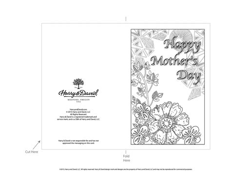 You can colour them with crayons, markers, colored pencils or gel pens. Printable Mother's Day Cards